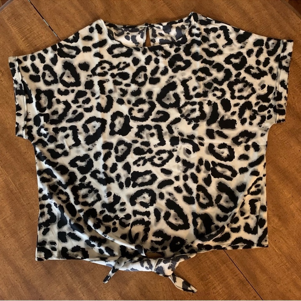 Leopard Print Top